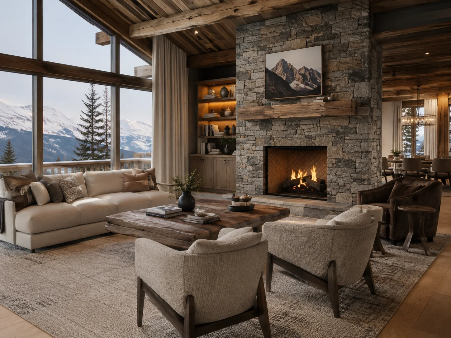 Alpine living room concept